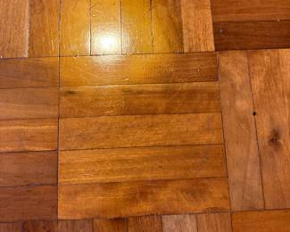 Handmade Parquet Style Dining Table
