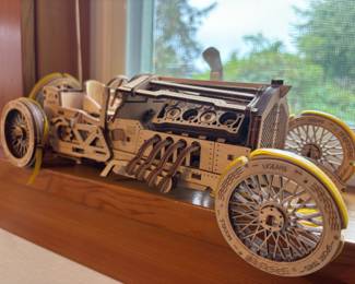 Ugears U-9 Grand Prix Wooden Model Car