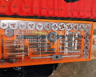 Tap & Die Silver Carbon Steel Set
