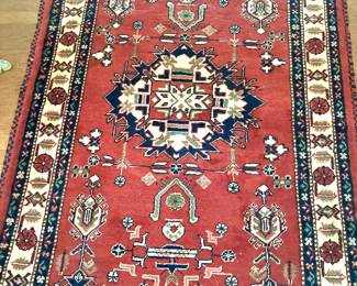 Wool Turkmen Flat Weave Rug
