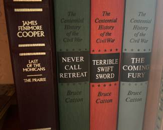 The Works Of James Fenimore Cooper - Last of The Mohicans & The Prairie, The Centennial History of the Civil War - 3 Volume Set