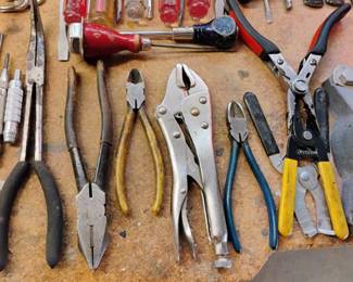 Assortment of Pliers