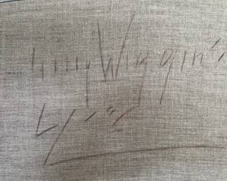 32. Signed Oil on Canvas by Guy Wiggins in Round Corner Frame; Art (21.5” x 17.5”) Frame (27” x 23”)
