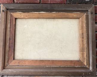 11. Signed Oil on Canvas by John Fabian "Fishing" Art (22” x 15”) Frame (28” x 21”)