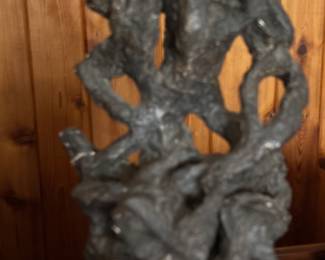 75. Signed Sculpture by Davis (8" x 20") 