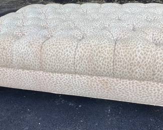 53. Ottoman w/ Tufted Seat (56" x 40" x 21") 