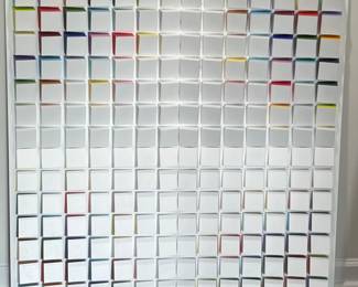 30. Signed Artwork by Ukrainian Artist Andrei Savich “Breath” [2/3] 2019 (39.5” x 39”) 
