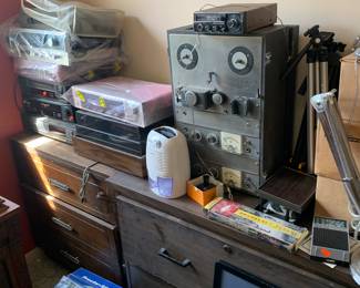 vintage stereo equipment