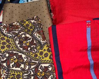 Vintage named scarves