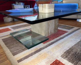 Travertine Table
