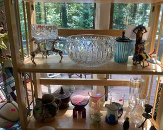 Glassware items