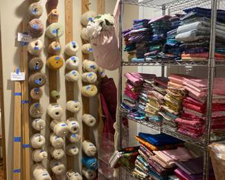 Weaving yarn and fabric