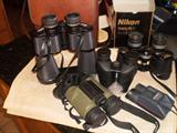good collection of binoculars