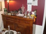 1830's American chest, crystal,