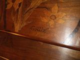 galle art nouveau side tables