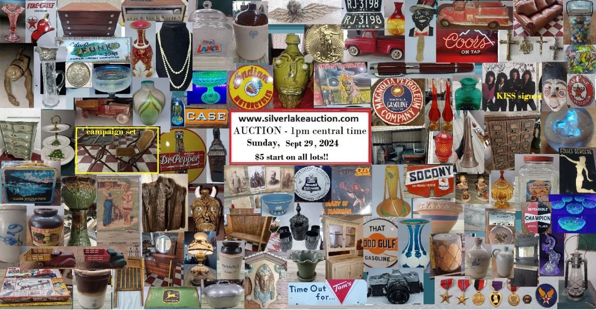 Bidding ends on Sept 29 beginning at 1pm.  