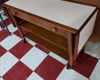 MCM mid century danish modern server by HENREDON quality furniture