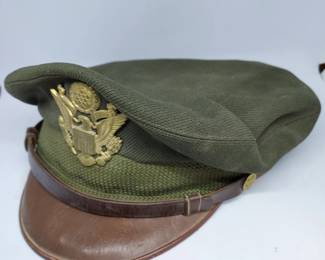old crusher cap US military