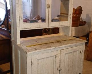primitive kitchen cabinet / cupboard