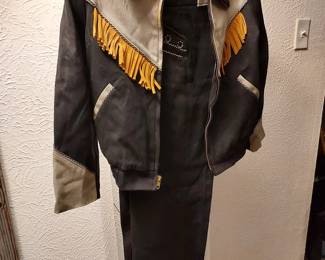 Sweet old ROY ROGERS child's western fringed cowboy outfit