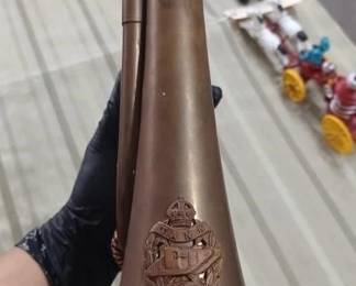 ww1 world war I US army tank corps signal bugle