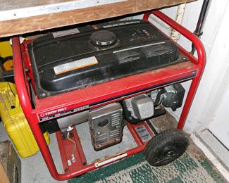 Troy bolt Generator 3250 Watts $100, needs new gas tank , other wise very clean