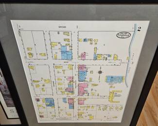 Very old Titusville Platt map framed
$50.00 each, or all 4 $180.00