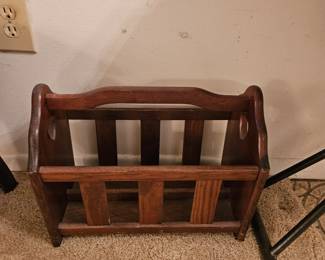 Magazine rack $25