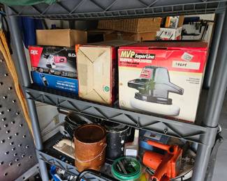 Plastic shelves $20 each