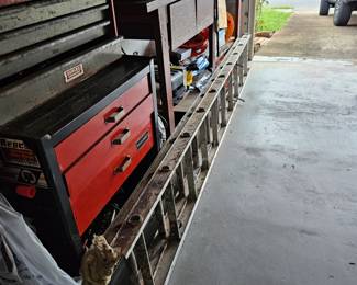 Extension ladder $75
Tool box SOLD, sorry