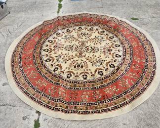 Large round rug.
Was $80
Now $40 for this 4 day event.