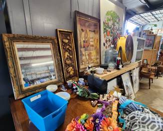 Wall art $10-$65 throughout the entire warehouse.