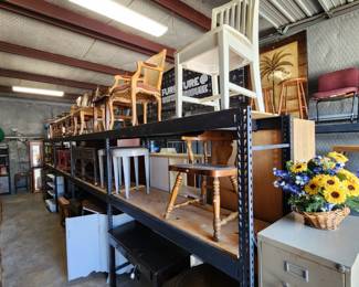 Assortment if chairs.
$15-$30 each.
