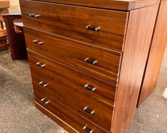 $600 ea  Two available- tall chest of draws, leather/metal handles 35 x 20 x 45