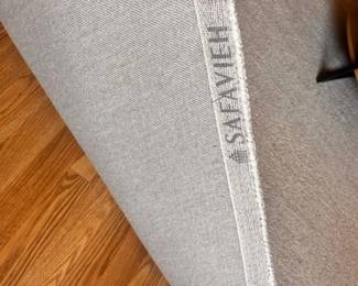 $400  white wool carpet (new) 8x10