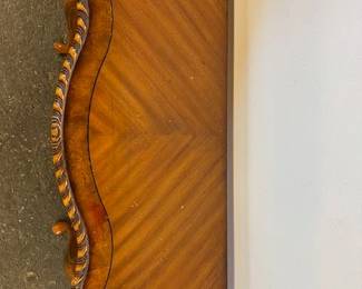 $300 Demi lune console table 54 x 19 x 32