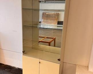 Display cabinet $150. 32 x 15 x 78