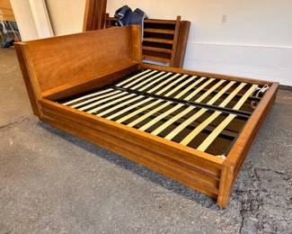 $1,200  King hide-a-bed storage, wood bed frame. 76.5 x 90 x 36 (12.5 side rise). Interior 71 x 80