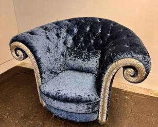 $300 Plush salon waiting sofa 55 x 42 x 38