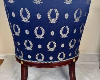 $220 Empire style swan chair