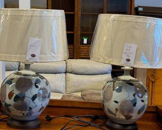 $300 ($150 ea) Pair decorative lamps