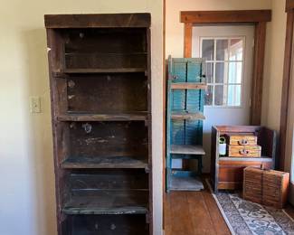 Rustic bookcases