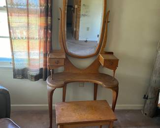 Birds Eye Maple vanity