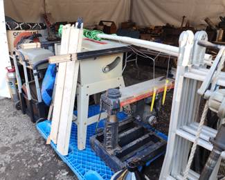 Little giant ladder bench saw radial arm
