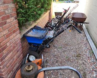 Spreaders and edgers