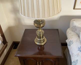 Vintage Brass Table Lamp 