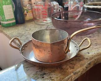 Copper Sauce Pan 