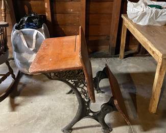 Antique School Chair 