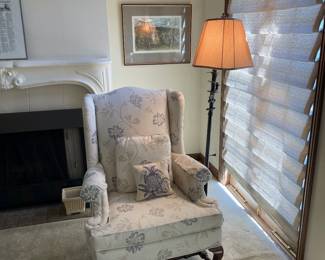 Ethan Allen Wingback Chair 