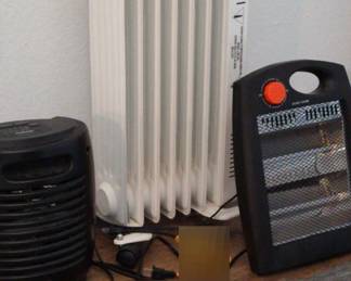 3 Small Heaters